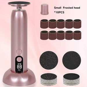 مطحنة باديكير للقدم قابلة لإعادة الشحن مع أداة مزيل الكالس لملف القدم الملساء ومزيل الكالس اللاسلكي - Product Image 1