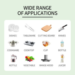 Nu Détergent Liquide Jetable Ultra Écologique pour Cuisine, Parfum Citron <span class=keywords><strong>Orange</strong></span>, Sans Additifs, pour Élimination Profonde des Taches de Fruits - Product Image 6