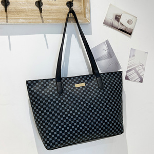 Bolso de hombro con estampado de letras retro a la moda simple al por mayor para mujer, bolso de viaje de negocios para mujer, bolso de mano de gran capacidad - Product Image 6