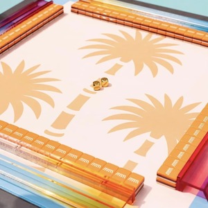 Tapis de table de mahjong antidérapant, silencieux, avec bords soudés, en caoutchouc, lavable, résistant aux plis, style américain, pour 4 joueurs, divertissement - Product Image 2