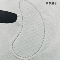 Dernier modèle de tissu pour masque facial en feuille, composite double couche, pour masques faciaux, fourniture en gros pour usines de cosmétiques