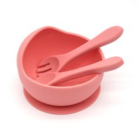 Benhida — bols en Silicone sans BPA, résistant à la chaleur, lave-vaisselle pour bébé, bol en Silicone sans déversement avec cuillère, nouveau Style