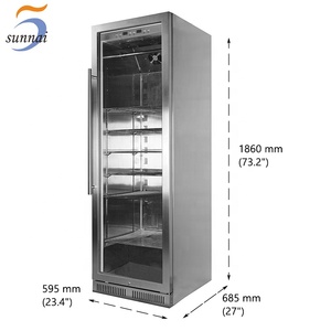 Réfrigérateur de maturation à l'air sec pour steaks de bœuf Foshan Sunnai avec contrôle humidité et UV, modèle SN-415 - Product Image 5
