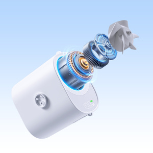 Ventilador de Cuello Recargable con Batería de 2000 mAh, Pantalla LED, Control por Botones, Portátil, Multifunción, 3 Velocidades, USB, para Exteriores y Hoteles - Product Image 4