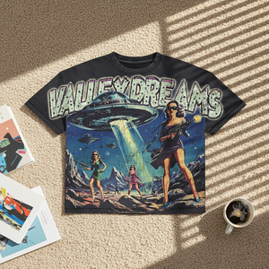 T-shirt Casual da Uomo Oversize in Maglia 100% Cotone ad Asciugatura Rapida Traspirante Effetto Lavato Vintage - Nero Taglie X Vegan - Product Image 4