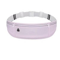 Pochette de téléphone unisexe haut de gamme en nylon imperméable, style ceinture, avec fermeture à cordon, pour la course à pied et les sports de plein air