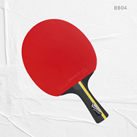 Raquette de tennis de table professionnelle en bois avec personnalisation approuvée