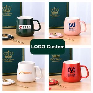 Custom Logo Heating Pad Temperature Control Smart Coffee Mug Cup Business Gift Set Cup <b>Ceramics</b> Mug Keep Warmer for Home Office - Product Image 3