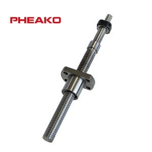 Pheako Concurrerende Prijs Lange Levensduur Zero Backlash Kogelomloopspindel Precisie C7 Gedraaide Staaf CNC Draaibank Machine Kernmoer Loodschroef - Product Image 2
