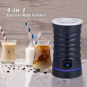 110V 220V 430Ml Klassieke Koffiemelkschuimer Elektrische Melkschuimer Automatische Latte <span class=keywords><strong>Maker</strong></span> Voor Warme, Koude En Warme Chocolademelk - Product Image 2