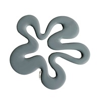Nouvel Arrivage – Dessous de Plat Carré en Silicone Sans BPA, Motif Floral, Support pour Tasses et Plats Chauds, Résistant à la Chaleur pour Cuisine