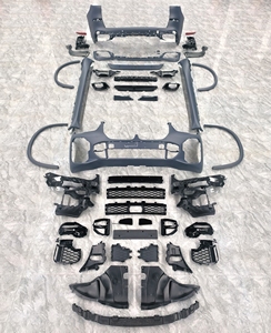 Kits de Carrocería para <span class=keywords><strong>BMW</strong></span> <span class=keywords><strong>Serie</strong></span> <span class=keywords><strong>X5</strong></span> G05 2019 2020 2021 2022, Conversión a G05 <span class=keywords><strong>X5</strong></span> M-Tech, Parachoques Delantero y Trasero, Rejilla, Faldones Laterales, Tubo de Escape - Product Image 6