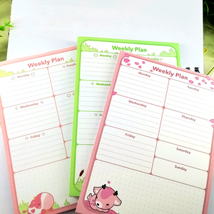 Tùy chỉnh in to-Do danh sách Memo Pad quảng cáo dính ghi chú notepad giấy - Product Image 2