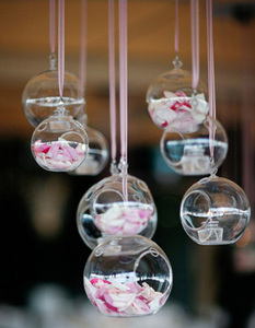 Terrario de Burbujas, Florero Colgante de Cristal MH-12647 - Product Image 6