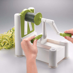 Microtome rotatif 3-en-1 portable de haute qualité, facile à nettoyer, pour spirales de légumes - Product Image 6