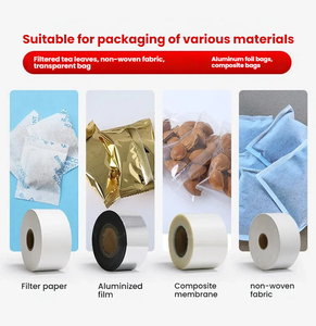 آلة وزن وتعبئة وإغلاق أوتوماتيكية مع وحدة تحكم منطقية قابلة للبرمجة للجرعات الدقيقة لحبوب القهوة والشاي - Product Image 5