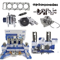 Kit de révision complet 4M40 4M40T avec roulements, segments de piston, jeu complet de joints et chemises pour moteur Mitsubishi PAJERO TRITON MK NM