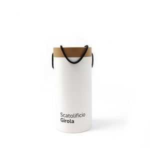 Eco-friendly Personalized Printed Recycling Cylinder Paper Container <b>Gift</b> Boxes <b>Round</b> Packaging <b>Gift</b> Paper Hat <b>Box</b> With Rope - Product Image 4