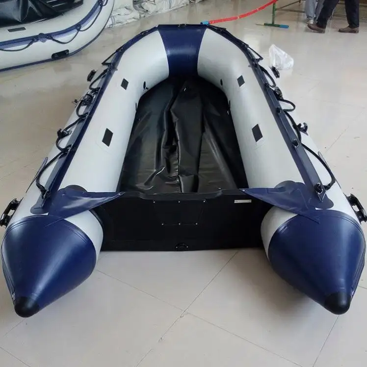 Perahu dayung tiup PVC perahu ikan murah perahu karet harga pabrik Tiongkok