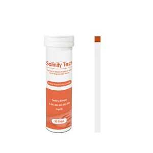 Nouvelles bandelettes de test d'urine de salinité de haute précision pour la maison, les kits de test d'urine en une étape de la clinique