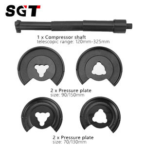 Herramientas de reparación de eje trasero delantero de suspensión, Kit de herramientas de reparación telescópica, compresor de resorte de puntal de bobina para Mercedes Benz - Product Image 2