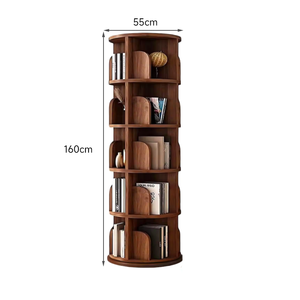 Biblioteca escolar tienda de libros 360 estantería giratoria buena calidad de rodamiento estante de exhibición de libros - Product Image 2