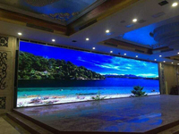 Pantalla LED para Interiores, Panel de 256*128mm P4, Módulo de Pantalla LED RGB para Fondo de Escenario, con Brillo de 1600cd/m y Soporte HDR