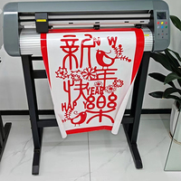 Nueva Máquina Plotter de Corte de Vinilo y Papel Semiautomática de 1300 mm con Alta Productividad, 200 W, 1 Año de Garantía