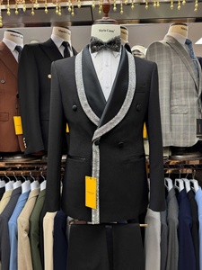 Nueva Colección <span class=keywords><strong>Trajes</strong></span> <span class=keywords><strong>de</strong></span> 2 Piezas <span class=keywords><strong>para</strong></span> Hombre Traje <span class=keywords><strong>de</strong></span> Rendimiento Masculino Traje <span class=keywords><strong>de</strong></span> Padrino <span class=keywords><strong>de</strong></span> <span class=keywords><strong>Boda</strong></span> <span class=keywords><strong>para</strong></span> Fiesta - Product Image 1
