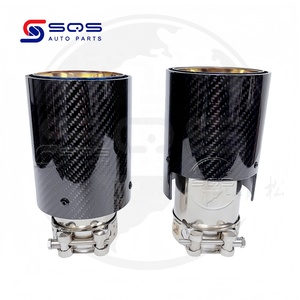 SQS embouts d'échappement bleus brûlés en acier inoxydable de personnalisation d'usine de haute qualité pour <span class=keywords><strong>Bmw</strong></span> M5 M6 embout de silencieux <span class=keywords><strong>M135i</strong></span> M235i embout d'échappement - Product Image 6