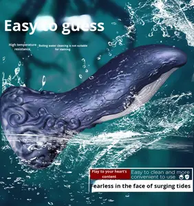 Dildo de Silicona Realista Airis Alien Whale, Grueso, Grande, Serpentino, Suave, 100% Impermeable, Tapón Anal, para Hombre/Mujer, Juguete Sexual para Adultos - Product Image 1