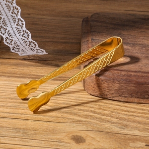 ที่คีบถ่านเหล็กขนาดเล็กเครื่องหอมอโรมาเธอราพีธูปทองสำหรับไม้ก้อนน้ำตาลก้อนน้ำแข็งอาหรับ-ยอดเยี่ยม - Product Image 5