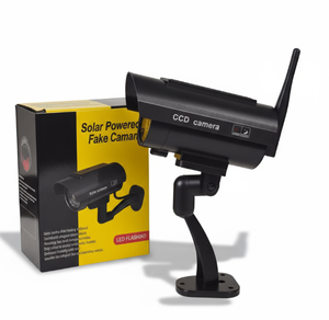 <span class=keywords><strong>Caméra</strong></span> de sécurité factice solaire de haute qualité avec LED rouge clignotante pour <span class=keywords><strong>extérieur</strong></span> et intérieur, type balle, pour vidéosurveillance - Product Image 2
