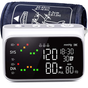 Máquina de pressão sanguínea recarregável, monitor avg <span class=keywords><strong>bp</strong></span>, máquina digital ambulatória com monitor de pressão arterial, braço superior - Product Image 1