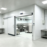 Chambres froides commerciales avec compresseurs haute efficacité, systèmes de congélation rapide et de stockage frigorifique walk-in