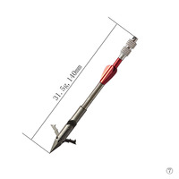 Fléchettes de chasse et de pêche en acier inoxydable de haute qualité de 140-150 mm, accessoires de lance-pierre pour la chasse en plein air
