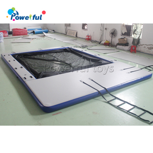 <span class=keywords><strong>Piscine</strong></span> flottante gonflable pour yacht océanique 7x5m avec filet - Product Image 4