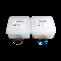 Lentille de focalisation laser D20*4.5, lentille de collimation pour pistolet de soudage laser KRD QINLIN RELFAR SUP Raytools WSX Bodor