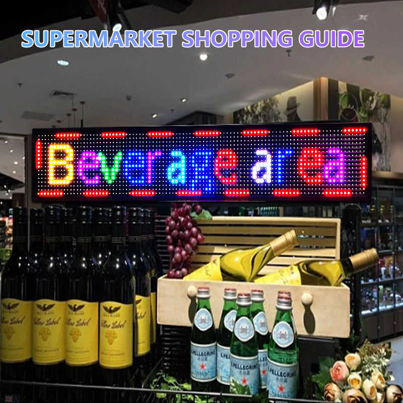 Programmable LED Sign P10 LED Display - Full Color Message Board