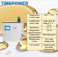 Probador de Punto de Fluidez TIMEPOWER para Equipos de Laboratorio, Industria Química y Petrolera, Eléctrico, OEM, 220V, con Mezclador