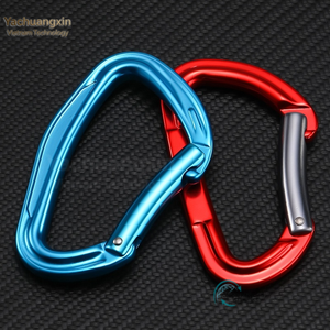 Mosquetón de Aleación de Aluminio 24KN Duradero a Precio de Fábrica, Clips de Escalada Ligeros, Dispositivo de Aseguramiento para Exteriores - Product Image 5