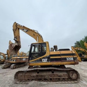 รถขุด CAT 320B มือสอง พร้อมภาพวาดลายดั้งเดิม เครื่องจักรก่อสร้าง รถขุด Caterpillar 320BL 320B 320C สภาพดี - Product Image 1