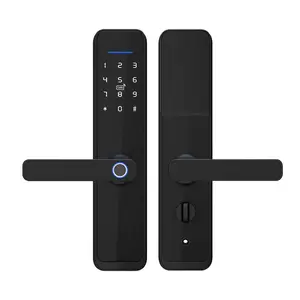 X3 Plus Wi-Fi/Bluetooth/Zigbee Smart Door Lock Supporting CN/EN Language Switch, Works with Amazon Alexa/Google Home