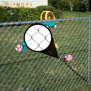 Clôture en treillis métallique pour terrains de basketball, clôture cyclonique en fil de fer, clôture grillagée galvanisée de 4, 6 et 8 pieds pour la protection des pentes - Product Image 3