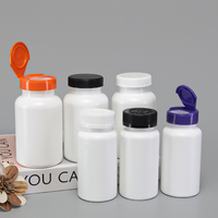 Service tout-en-un : flacon en plastique HDPE de 150 ml et 225 ml pour produits pharmaceutiques, de santé et de vitamines