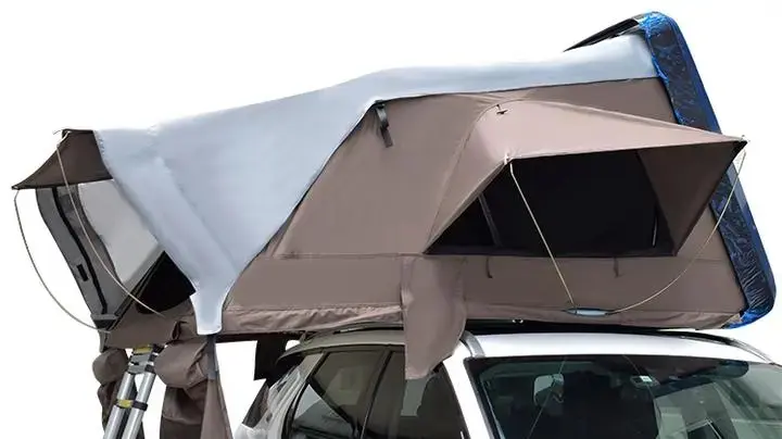 مظلة تخييم خارجي خيمة متنقلة قابلة للطي ومقاومة للماء لسقف السيارة خيمة واقية من الشمس خيمة على سقف السيارة للمنزل المتنقل للتخييم