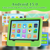 Tablet Anak Anti Benturan Android 10.1 Inch Tablet Edukasi untuk Anak-anak dengan Casing Pelindung Tablet Para Ninos