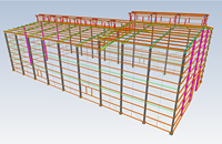 Bâtiment d'entrepôt industriel préfabriqué en acier sur mesure, atelier métallique, hangar à structure métallique, entrepôt agricole, atelier de transformation