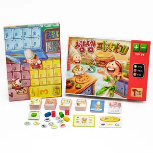 Set Permainan Papan Edukasi Kualitas Tinggi, Set Mainan Papan Game Pendidikan Anak Bahan Kertas Berkualitas Tinggi