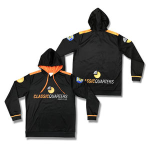 Sudadera deportiva informal de gran tamaño con logotipo de moda personalizado, sudadera de poliéster/algodón de invierno con diseño de impresión por sublimación - Product Image 1